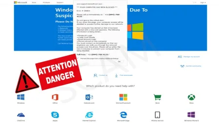 arnaque microsoft