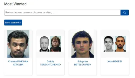 Vernieuwing Belgium's Most Wanted lijst