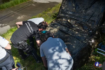 139 véhicules extraits des eaux de la Sambre