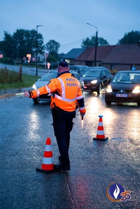 De La Panne à Tournai : grande opération de contrôle franco-belge contre la criminalité transfrontalière 