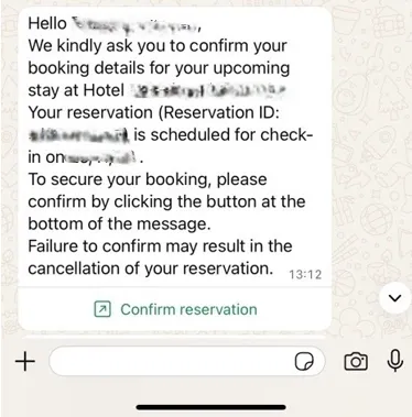 #SCAM Booking