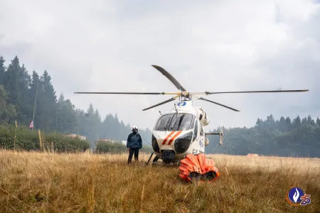 Plus de 300 policiers engagés dans la lutte contre les incendies dans les Hautes Fagnes