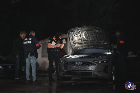 Vaste trafic de véhicules volés : 110 enquêteurs mobilisés et 23 perquisitions menées 