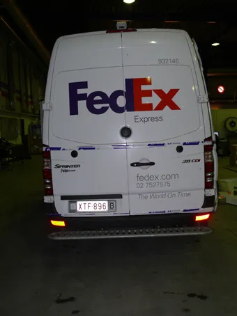 Attaque à main armée sur un transport FedEx à Machelen
