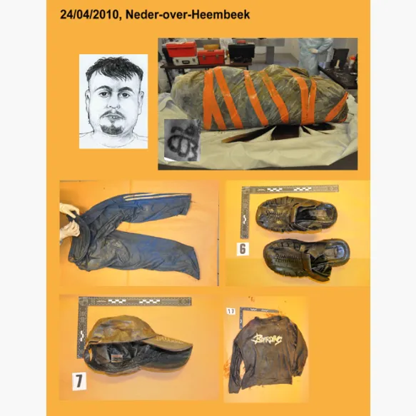 Homme inconnu Neder-over-Heembeek