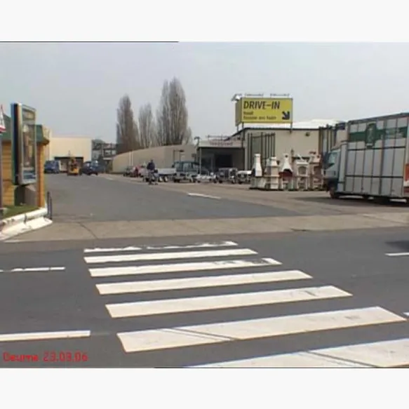 Homme blessé sur le parking du Makro