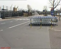 Homme blessé sur le parking du Makro