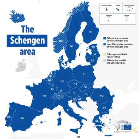 New Schengen map EN