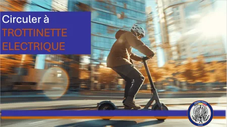 Personne sur une trottinette