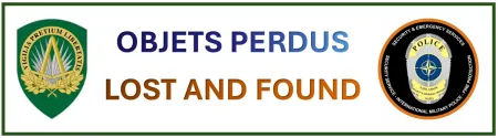 Objets perdus - Lost and Found