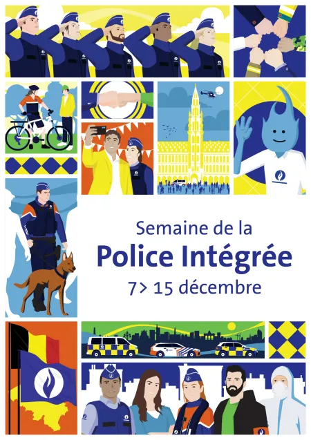 Affiche Semaine de la Police Intégrée 2025